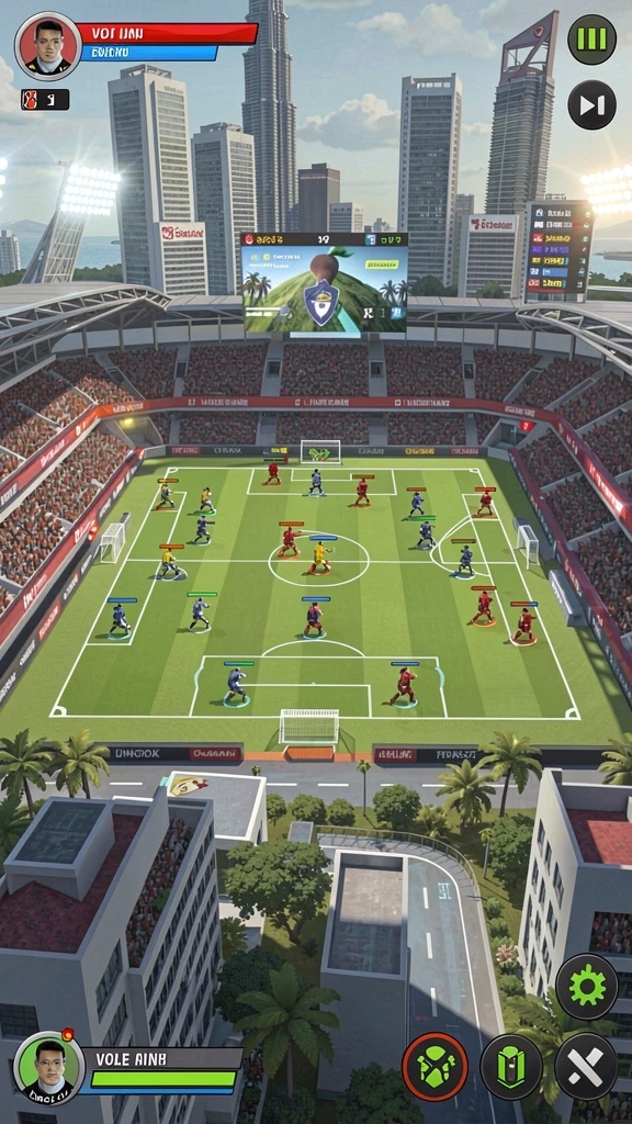 33l - Tangkapan layar yang menunjukkan mode multiplayer dengan teman.