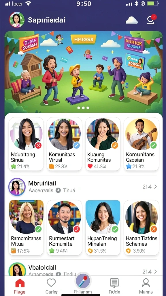 biwin - Tampilan antarmuka utama yang menarik dan intuitif.