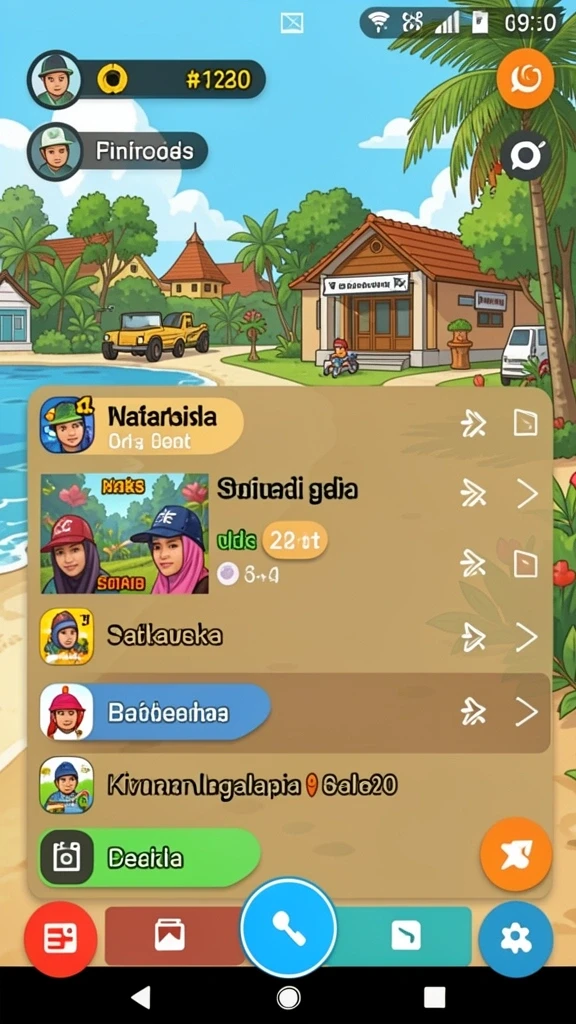 kartutoto - Tampilan antarmuka yang ramah pengguna.