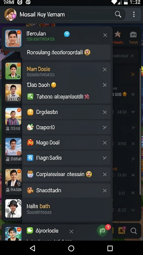 maktoto - Antarmuka sosial untuk berinteraksi dengan teman.