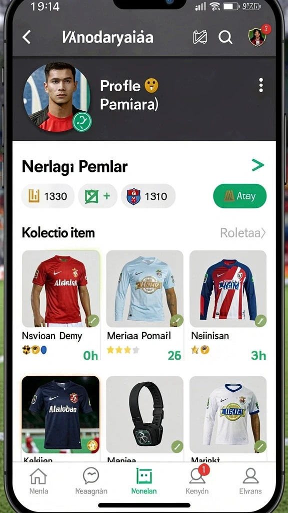 winstar4d - Pengguna sedang memilih level dalam aplikasi WINSTAR4D.