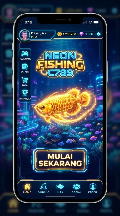 Layar utama c789 — antarmuka bersih setelah instalasi